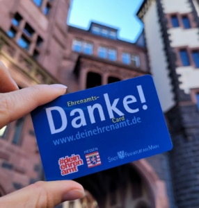Ehrenamt in Frankfurt am Main: Ehrenamts-Card